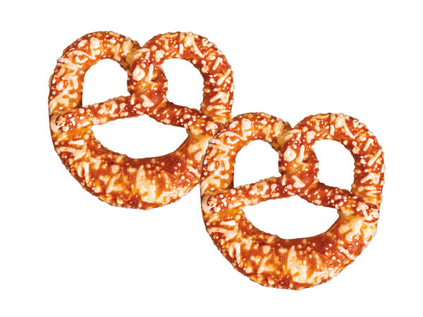 Käse-Laugenbrezel