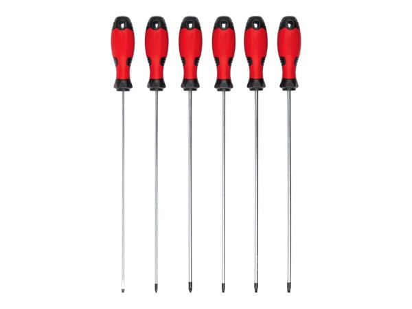 Long Reach Screwdriver Set, 6 pieces