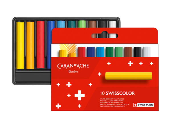 Pastels à la cire Swisscolor (uniquement en Suisse romande et alémanique)