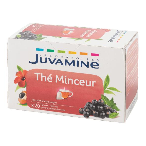 JUVAMINE(R) Thé amincissant, détox ou digestif, 20 pcs