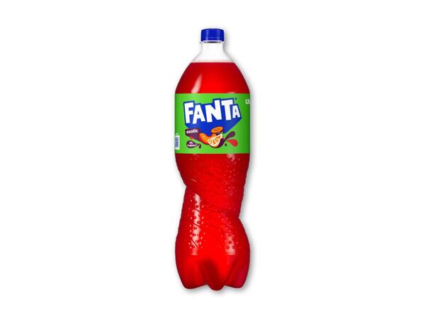 Coca Cola, Coca Cola Zero, Fanta Exotic eller Fanta Orange