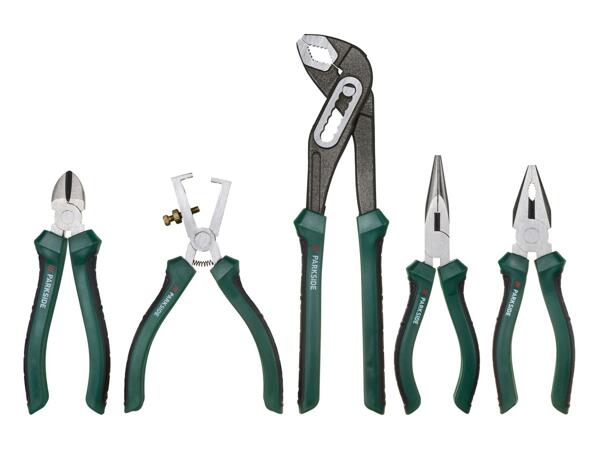 Pliers set, 5 pieces