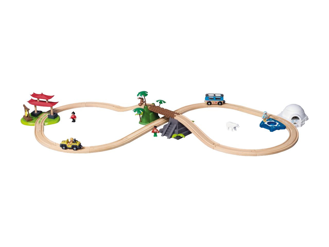 PLAYTIVE JUNIOR "Around the World Adventure" Train Set