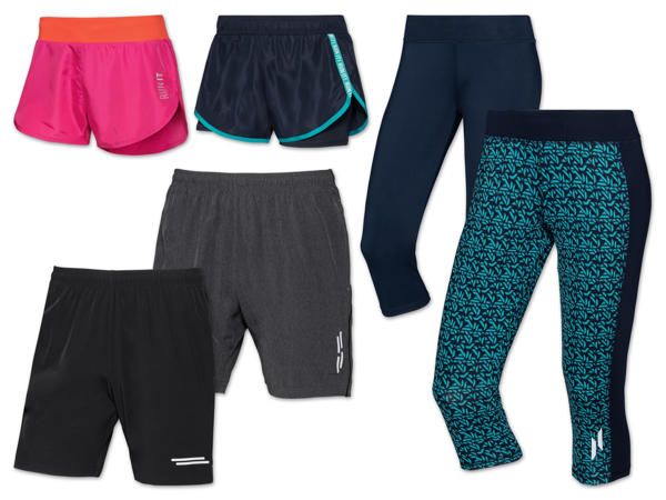 CRIVIT(R) Damen/Herren Laufcapri/Shorts1
