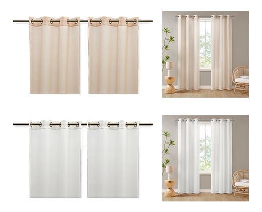 Huntington Home 2Pk Window Curtain