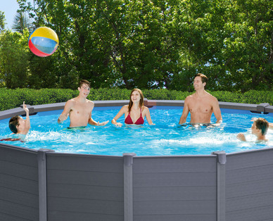 INTEX Graphite Panel Pool