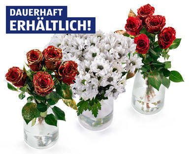 Weihnachtliche Schnittblumen