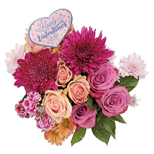 Valentine's Day Premium Bouquet - Assorted Colors