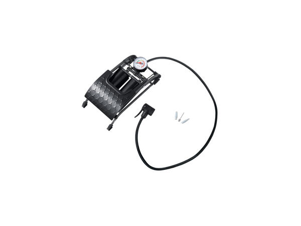 Double Barrel Foot Pump