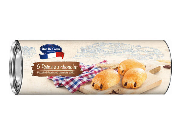 Duc De Coeur 6 Bake at Home Pains au Chocolat