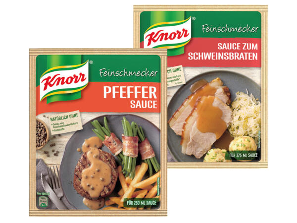 Knorr Feinschmecker-Sauce