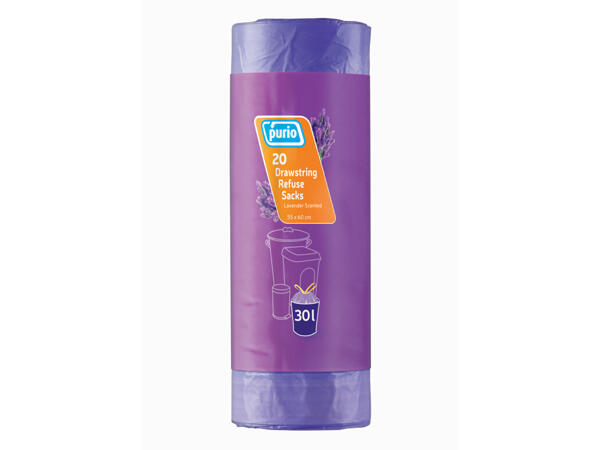 Scented Rubbish Bags with Ties