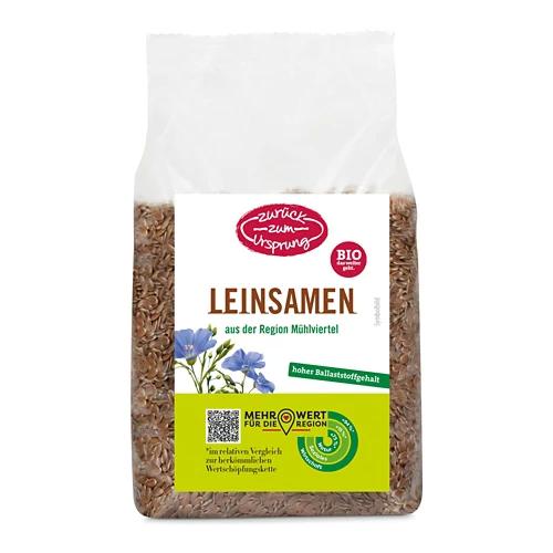 ZURÜCK ZUM URSPRUNG Bio-Samenmischung, Leinsamen ganz
