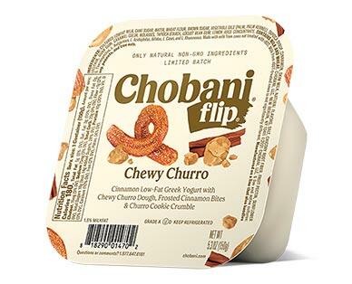 Chobani 
 Flip Churro Greek Yogurt