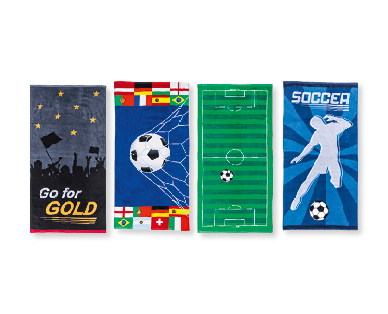Serviette de plage Coupe du Monde de football MY BEACH STYLE