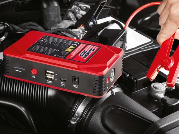 Portable Jump Starter with Power Bank