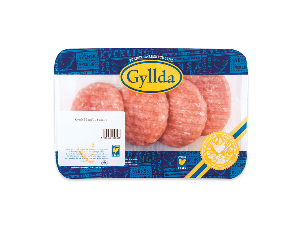 FÄRSKA KYCKLINGBURGARE