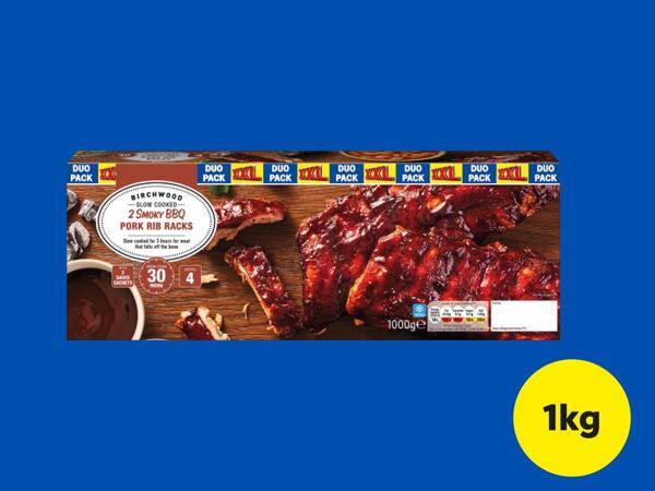 Birchwood 2 Smoky BBQ Pork Rib Racks
