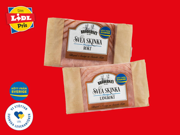 Brödernas långkokt & rökt skinka