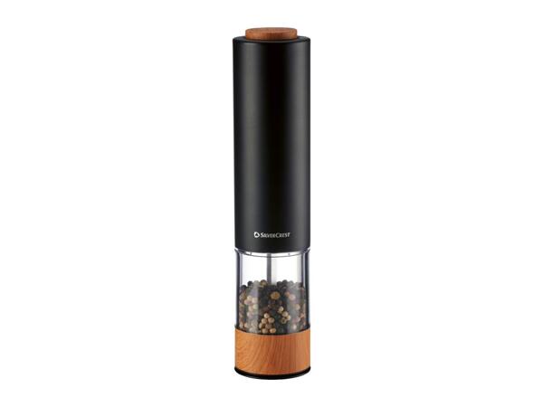 Black Electric Salt or Pepper Mill