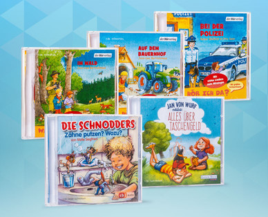 Kinderwissen & Geolino Hörbuch-CDs