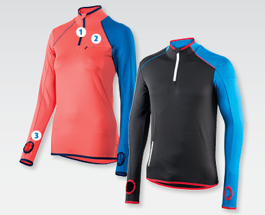 Maglia da donna/uomo per sport invernali INOC