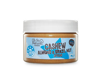 Natural Nut Spreads 240g