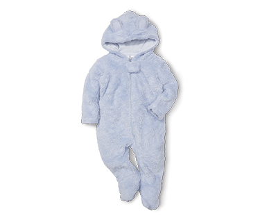 Baby Fur Coverall with Ears