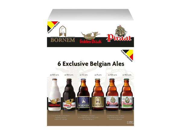 6 Exclusive Belgian Ales