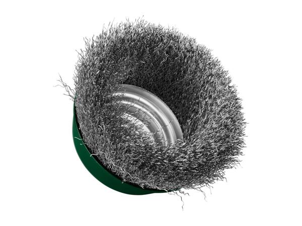 Parkside Crimped Wire Cup Brush