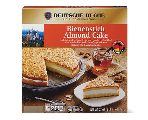 Deutsche Küche 
 Apple Walnut or Bienenstich German Cake