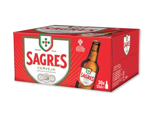 Sagres(R) Cerveja Pack Económico