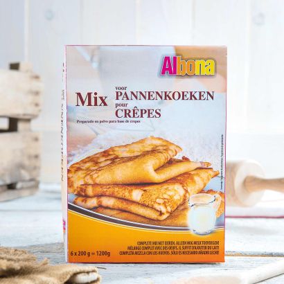 Préparation pour crêpes
