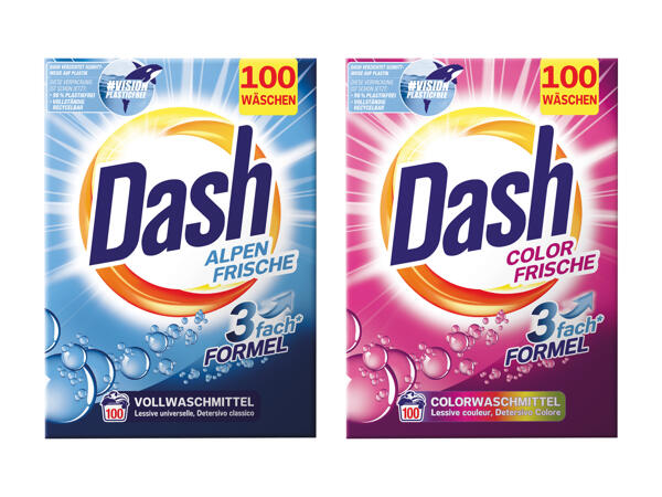 Lessive en poudre Dash regular/color (uniquement en Suisse romande et en Suisse alémanique)