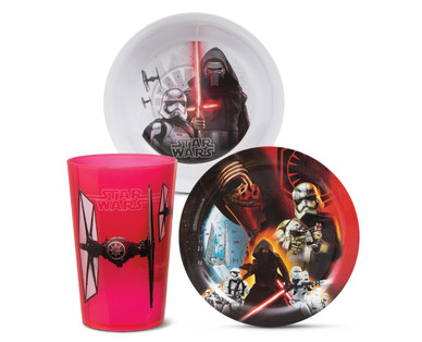 Licensed 3-Piece Kids' Tableware Set