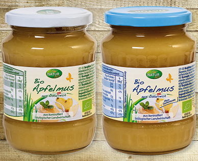 Purea di mele bio NATUR AKTIV BIO