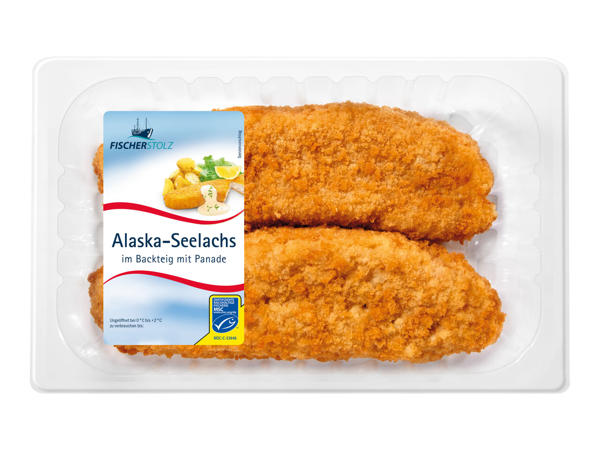 FISCHERSTOLZ Alaska Seelachs im Backteig