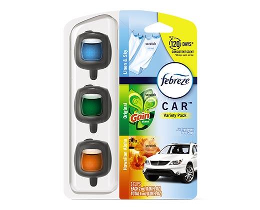 Febreze Car 3ct Mixed Tray