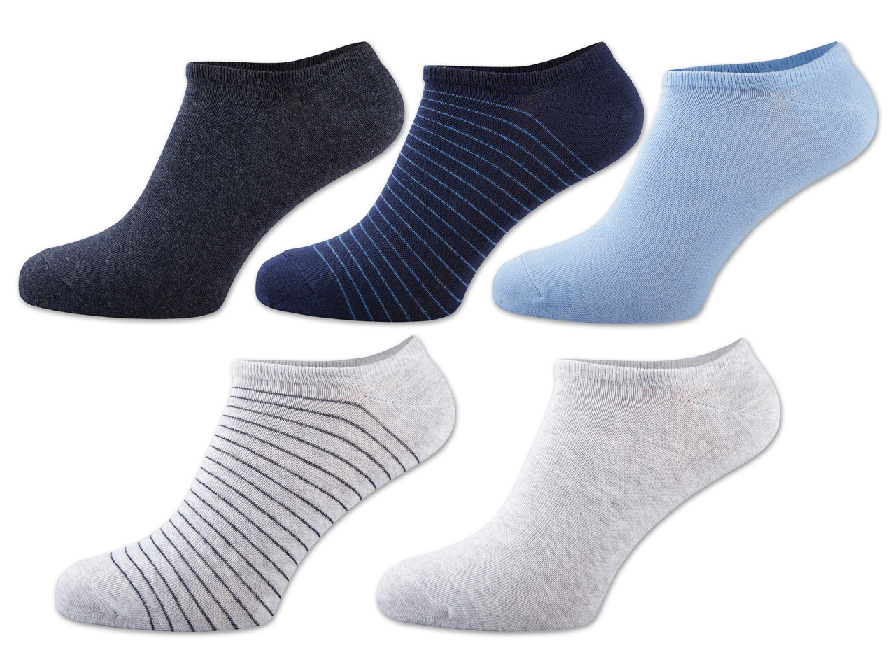 LIVERGY(R) Herren Sneakersocken „Low-Cut", 5 Paar1