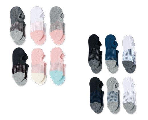 Crane Men's or Ladies 6 Pack No Show Fitness Socks