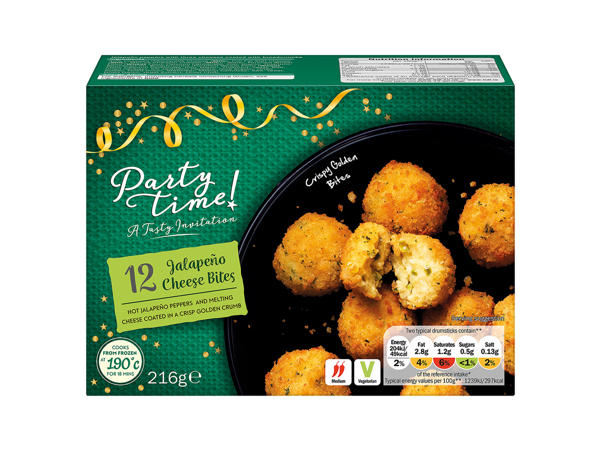 Partytime Mac & Cheese or Jalapeño Bites