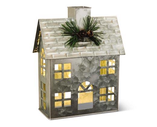 Merry Moments 
 LED Lighted Metal House