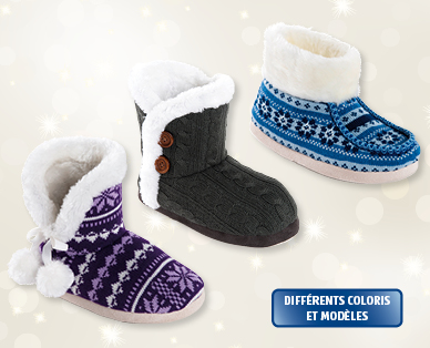 Boots d'intérieur pour filles/femmes BLUE MOTION