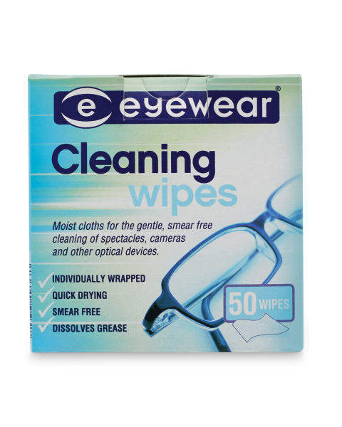 Glasses Cleaning Wipes