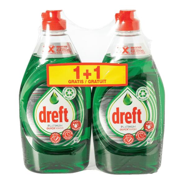 DREFT(R) 				Quickwash, 2er-Packung