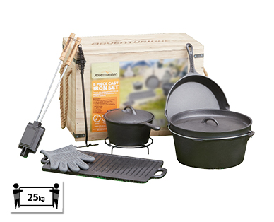 Cast Iron Set 8pc
