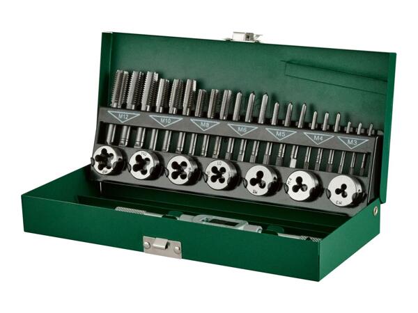 Parkside Tap & Die Set - 32 Piece Set