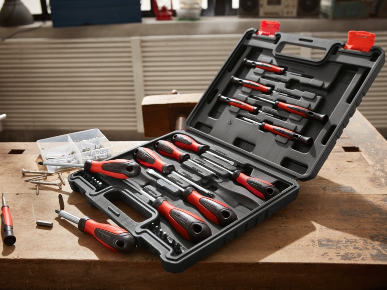 POWERFIX(R)PROFI+ Schraubenzieher-Set, 32-teilig