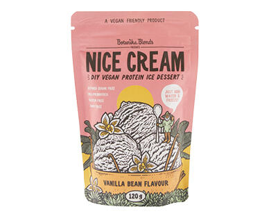 Botanika Blends Nice Cream DIY Vegan Protein Vanilla Bean Ice Cream 120g