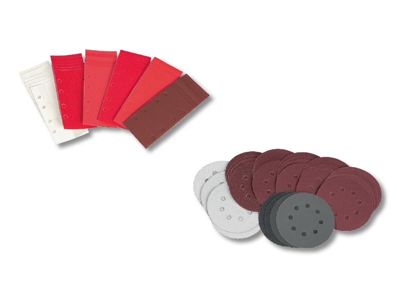 Feuilles abrasives pour ponceuse vibrante/ excentrique